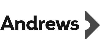 Design agency andrews client logo